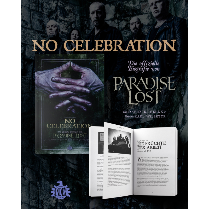 David E. Gehlke - No Celebration - Die offizielle Biografie von Paradise Lost Buch Deutsch
